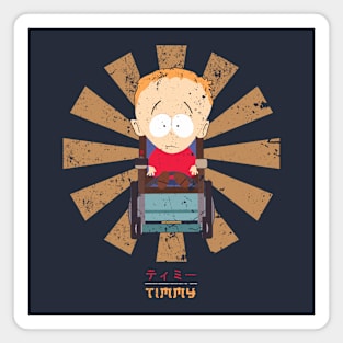 Timmy Retro Japanese South Park Magnet